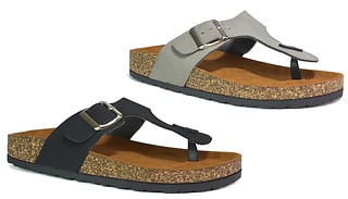 Women's Casual Flip-Flop Cork Sandals - 2 Colours & 6 Colours