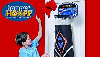 2-in-1 Door Hanging Laundry Basket(ball) Net