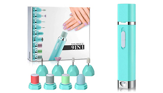 9-in-1 Electric Multi-Functional Nail File Tool