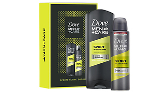 Dove 'Men + Care Sports' Duo Shower Gift Set - 1, 2, 3 or 4-Pack