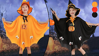 Kids Halloween Witch Costume - 4 Colours