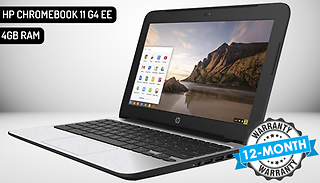 HP Chromebook 11 G4 With 4GB RAM