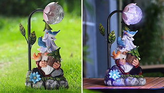 Gnome Reading Solar Powered Light - 2 Colours