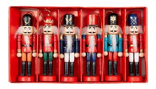 6-Piece Nutcracker Christmas Tree Ornament 