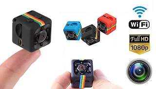 Mini Cube HD Camera - Black, Blue or Red