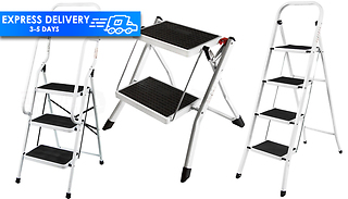 Home Vida 2, 3 or 4-Step Ladder - Standard, Handrail or Folding