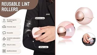 Washable Lint Roller Ball - 4 Colours 