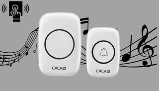Wireless Doorbell with Chime - 2 Colours, 2 Options 