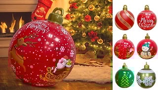 Giant Inflatable Christmas Bauble - 6 Designs!