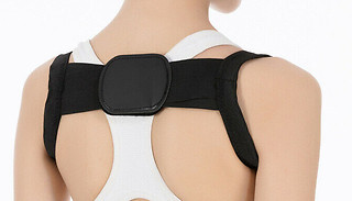 Unisex Adjustable Back Support Brace