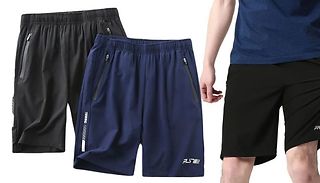 Quick Dry Running Shorts - 2 Colours & 6 Sizes