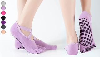 Yoga Anti-Slip Socks - 7 Colours 