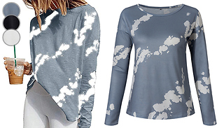 Tie Dye Top - 3 Colours & 4 Sizes