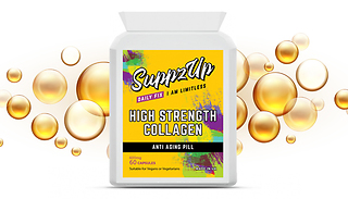 1-Month Supply of High Strength Collagen - 60 Capsules