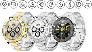 20-In-1 Alpha+ Bluetooth-Compatible Smartwatch - 6 Designs
