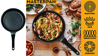 Set of 2 Masterpan Diamond-Pattern Non-Stick Frying Pans