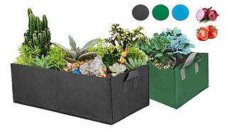1 or 2 Plant-Growing Reusable Bags with Handles - 3 Colours