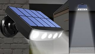 Motion Sensor Solar Powered Security Light - 2 Versions & 3 Colours