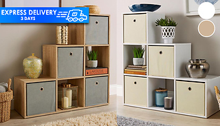 Staircase Cube Storage Unit - 2 Colours