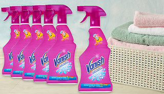 Vanish Oxi Action Stain Remover Spray - Pack of 6