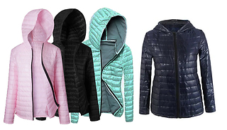 Women's Padded Winter Jacket - 4 Colours & 3 Sizes