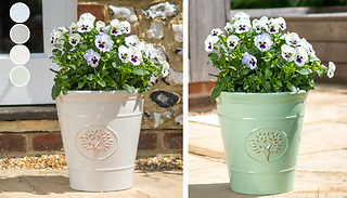 Blenheim UV & Weather Resistant Plastic Planter - 4 Colours & 2 Sizes