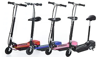 120W Electric Foldable Scooter with Twist Grip Accelerator - 4 Colours