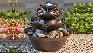Serenity Table-Top Oriental Water Feature