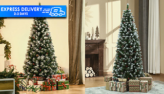 HOMCOM 6FT Artificial Christmas Tree