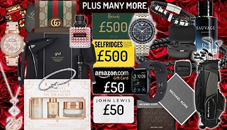 Valentine's Mystery Deal For Him & Her - Dior, GHD, Apple, Selfridges, ...