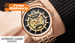 Hand-Assembled Anthony James Limited Edition Watch