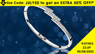 Swarovski Elements Triple Crystal Row Bracelet - 1 or 2