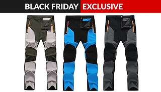 Men's Wind & Waterproof Outdoor Trousers - 4 Colours & 5 Sizes