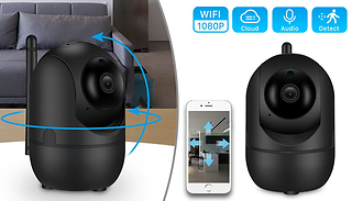 360-Degree HD Wi-Fi Home Security Camera & Audio Intercom