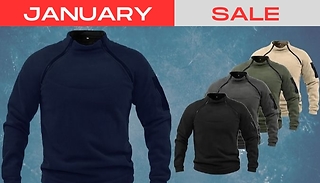 Thick Outdoor Fleece Sweatshirt - 5 Colours, 7 Sizes