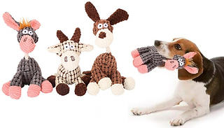 Pet Shaped Chew Toy - 3 Designs