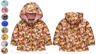 Girls Patterned Rain Coat – 8 Styles & 4 Sizes