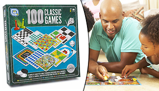 100 Classic Family Board Games Collection
