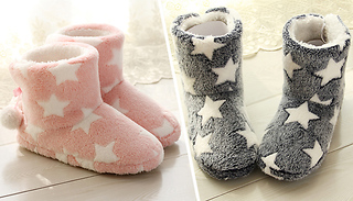 Women's Boot Slippers - 2 Colours