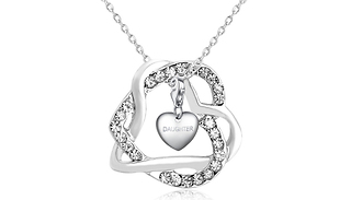 Locked-In Heart Pendant with Charm - Choice of 16 Charms