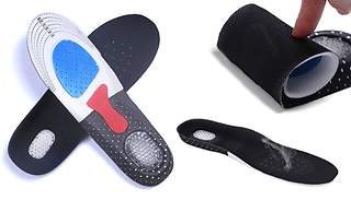 Orthotic Gel Sport Insoles - 2 Sizes