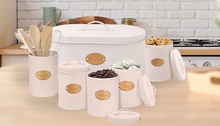 Daniel James 6-Piece Kitchen Storage Essentials Set
