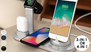 Apple Compatible Multi-Device Charging Stand - 5 Designs