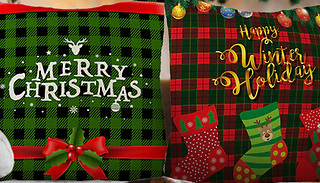 2-Pack Christmas Linen Cushion Covers - 7 Designs