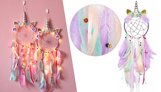 Unicorn Feather Dream Catchers