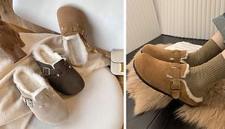 Faux Fur Slip On Clogs - 3 Colours 