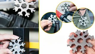18-in-1 DIY Stainless Steel Snowflake Multi-Tool - 2 Colours