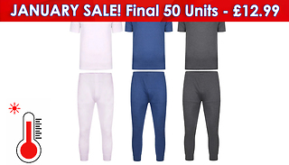 Thermal Long John & T-Shirt Set - 4 Colours & 5 Sizes