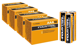 Duracell AA or AAA Industrial Alkaline Batteries - 10, 20 or 50-Pack