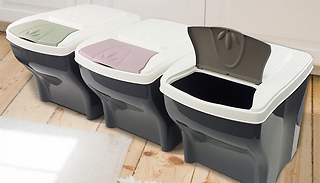 Set of 3 20L Stackable Bins